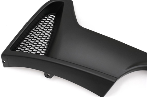 BMW 4 SERISI F32-F36 2014-2020 UYUMLU M DIFUZOR CIFT CIKIS INCE PIANO BLACK